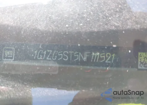 2022 Chevrolet Malibu Fwd Rs z USA, uszkodzony, nr VIN 1G1ZG5ST5NF111521